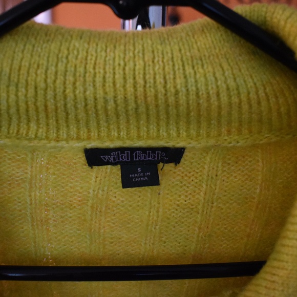 Women's Size Small Crop Cardigan Sweater by Wild Fable - Picture 2 of 2